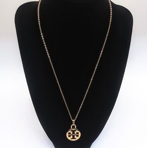 Tory Burch Charm 14K GOLD FILLED 18 inch Necklace